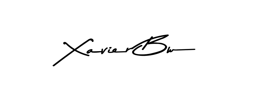 Xavier Bw stylish signature style. Best Handwritten Sign (Asem Kandis PERSONAL USE) for my name. Handwritten Signature Collection Ideas for my name Xavier Bw. Xavier Bw signature style 9 images and pictures png