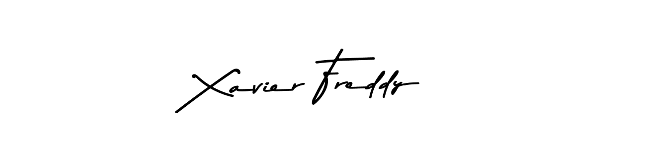 Make a beautiful signature design for name Xavier Freddy. With this signature (Asem Kandis PERSONAL USE) style, you can create a handwritten signature for free. Xavier Freddy signature style 9 images and pictures png