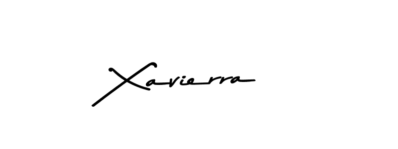 How to make Xavierra signature? Asem Kandis PERSONAL USE is a professional autograph style. Create handwritten signature for Xavierra name. Xavierra signature style 9 images and pictures png