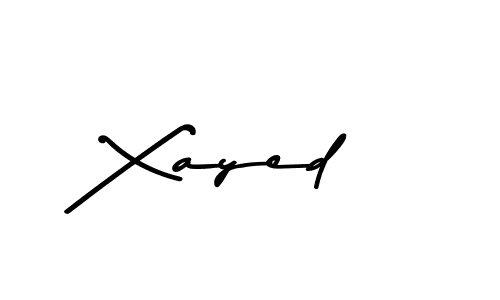Make a beautiful signature design for name Xayed. With this signature (Asem Kandis PERSONAL USE) style, you can create a handwritten signature for free. Xayed signature style 9 images and pictures png