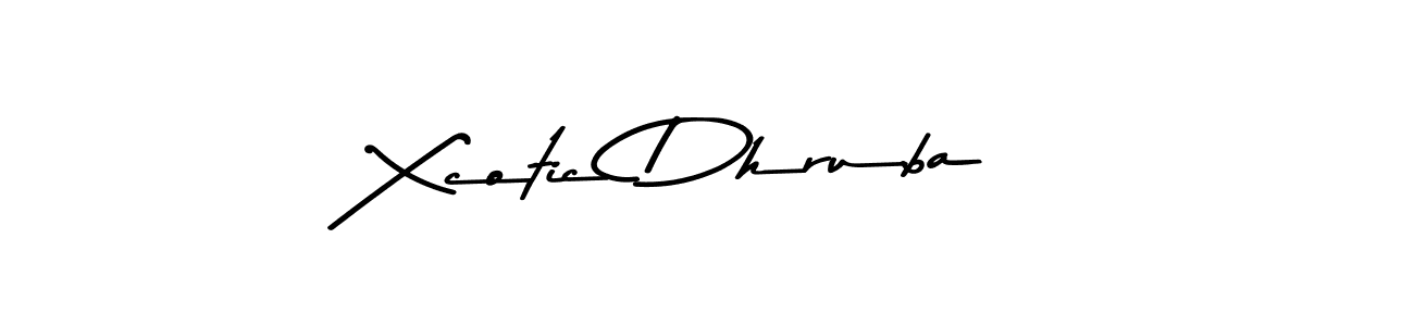 Similarly Asem Kandis PERSONAL USE is the best handwritten signature design. Signature creator online .You can use it as an online autograph creator for name Xcotic Dhruba. Xcotic Dhruba signature style 9 images and pictures png