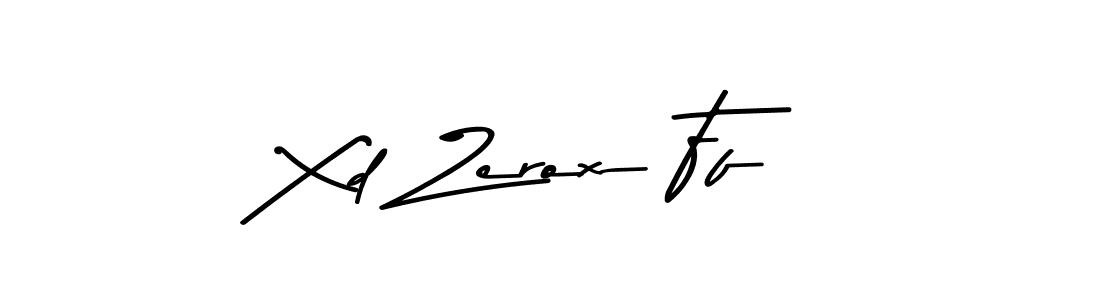 How to make Xd Zerox Ff signature? Asem Kandis PERSONAL USE is a professional autograph style. Create handwritten signature for Xd Zerox Ff name. Xd Zerox Ff signature style 9 images and pictures png