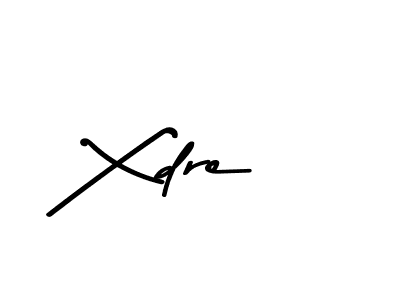 The best way (Asem Kandis PERSONAL USE) to make a short signature is to pick only two or three words in your name. The name Xdre include a total of six letters. For converting this name. Xdre signature style 9 images and pictures png