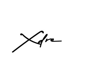 This is the best signature style for the Xdre name. Also you like these signature font (Asem Kandis PERSONAL USE). Mix name signature. Xdre signature style 9 images and pictures png