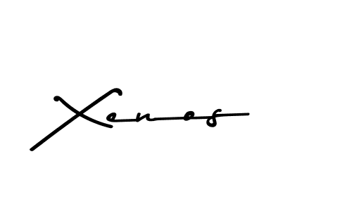 Use a signature maker to create a handwritten signature online. With this signature software, you can design (Asem Kandis PERSONAL USE) your own signature for name Xenos. Xenos signature style 9 images and pictures png