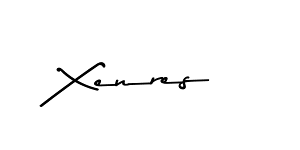 Xenres stylish signature style. Best Handwritten Sign (Asem Kandis PERSONAL USE) for my name. Handwritten Signature Collection Ideas for my name Xenres. Xenres signature style 9 images and pictures png