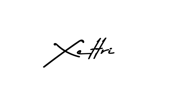 Design your own signature with our free online signature maker. With this signature software, you can create a handwritten (Asem Kandis PERSONAL USE) signature for name Xettri. Xettri signature style 9 images and pictures png