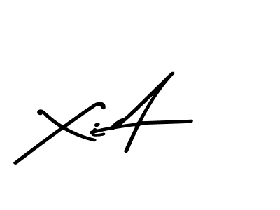 Make a beautiful signature design for name Xi A. Use this online signature maker to create a handwritten signature for free. Xi A signature style 9 images and pictures png