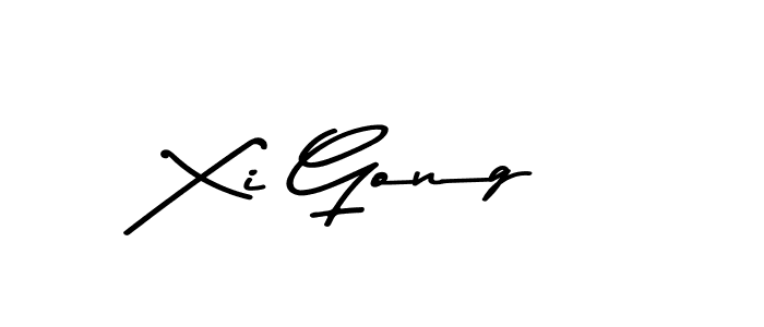 This is the best signature style for the Xi Gong name. Also you like these signature font (Asem Kandis PERSONAL USE). Mix name signature. Xi Gong signature style 9 images and pictures png