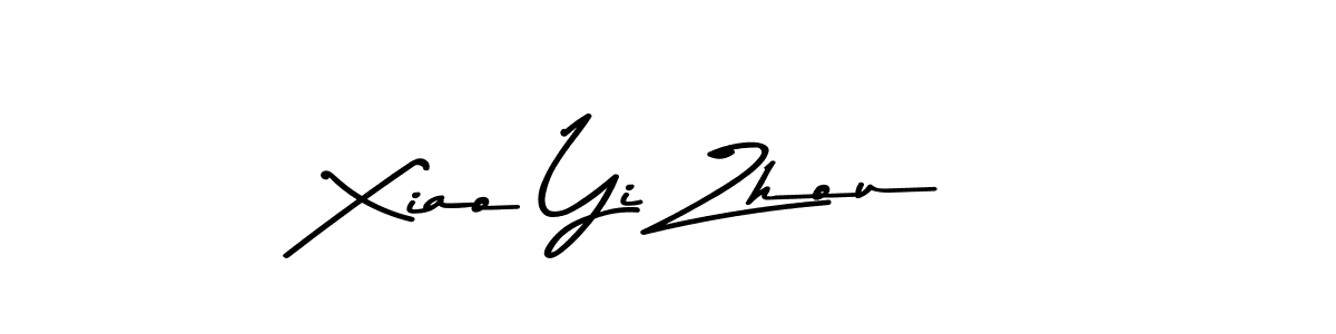 This is the best signature style for the Xiao Yi Zhou name. Also you like these signature font (Asem Kandis PERSONAL USE). Mix name signature. Xiao Yi Zhou signature style 9 images and pictures png