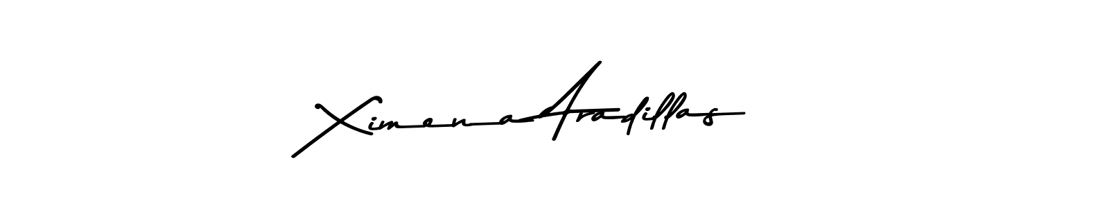 Ximena Aradillas stylish signature style. Best Handwritten Sign (Asem Kandis PERSONAL USE) for my name. Handwritten Signature Collection Ideas for my name Ximena Aradillas. Ximena Aradillas signature style 9 images and pictures png