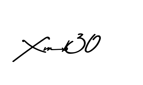 Design your own signature with our free online signature maker. With this signature software, you can create a handwritten (Asem Kandis PERSONAL USE) signature for name Xmb30. Xmb30 signature style 9 images and pictures png