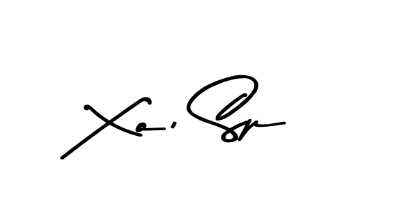 How to make Xo, Sp signature? Asem Kandis PERSONAL USE is a professional autograph style. Create handwritten signature for Xo, Sp name. Xo, Sp signature style 9 images and pictures png