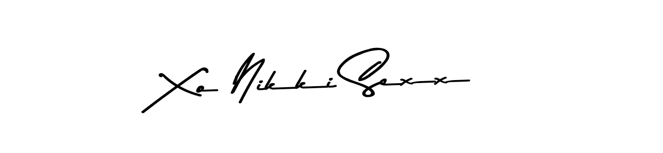 Also we have Xo Nikki Sexx name is the best signature style. Create professional handwritten signature collection using Asem Kandis PERSONAL USE autograph style. Xo Nikki Sexx signature style 9 images and pictures png