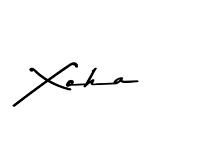 How to Draw Xoha signature style? Asem Kandis PERSONAL USE is a latest design signature styles for name Xoha. Xoha signature style 9 images and pictures png