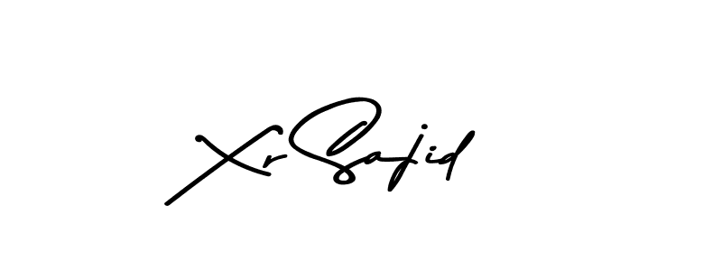 Asem Kandis PERSONAL USE is a professional signature style that is perfect for those who want to add a touch of class to their signature. It is also a great choice for those who want to make their signature more unique. Get Xr Sajid name to fancy signature for free. Xr Sajid signature style 9 images and pictures png