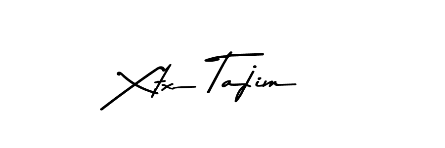 This is the best signature style for the Xtx Tajim name. Also you like these signature font (Asem Kandis PERSONAL USE). Mix name signature. Xtx Tajim signature style 9 images and pictures png