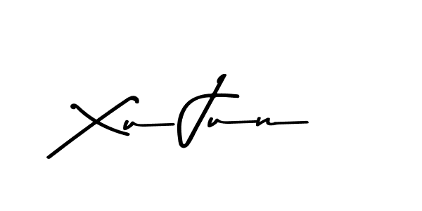 Make a beautiful signature design for name Xu Jun. With this signature (Asem Kandis PERSONAL USE) style, you can create a handwritten signature for free. Xu Jun signature style 9 images and pictures png