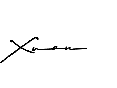 Make a beautiful signature design for name Xuan. With this signature (Asem Kandis PERSONAL USE) style, you can create a handwritten signature for free. Xuan signature style 9 images and pictures png