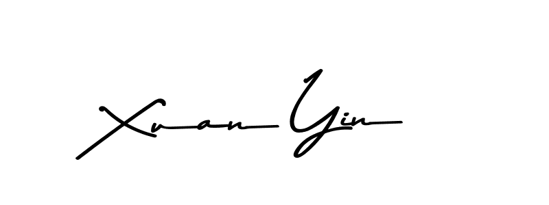 Create a beautiful signature design for name Xuan Yin. With this signature (Asem Kandis PERSONAL USE) fonts, you can make a handwritten signature for free. Xuan Yin signature style 9 images and pictures png