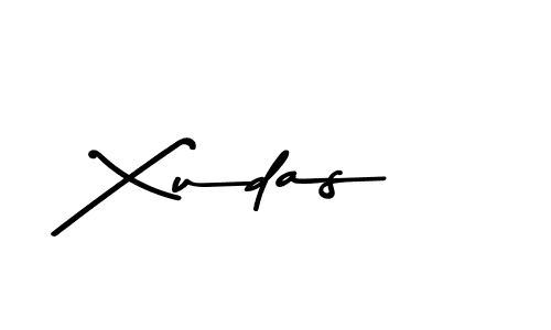 Use a signature maker to create a handwritten signature online. With this signature software, you can design (Asem Kandis PERSONAL USE) your own signature for name Xudas. Xudas signature style 9 images and pictures png