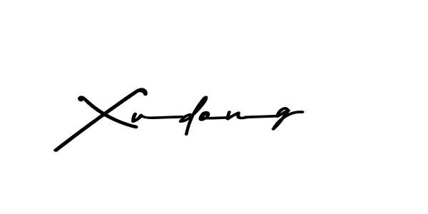 How to make Xudong name signature. Use Asem Kandis PERSONAL USE style for creating short signs online. This is the latest handwritten sign. Xudong signature style 9 images and pictures png