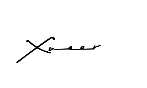 How to make Xueer name signature. Use Asem Kandis PERSONAL USE style for creating short signs online. This is the latest handwritten sign. Xueer signature style 9 images and pictures png