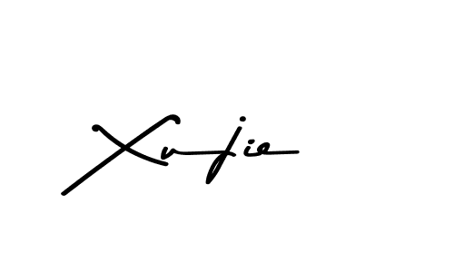 Xujie stylish signature style. Best Handwritten Sign (Asem Kandis PERSONAL USE) for my name. Handwritten Signature Collection Ideas for my name Xujie. Xujie signature style 9 images and pictures png