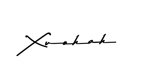 Once you've used our free online signature maker to create your best signature Asem Kandis PERSONAL USE style, it's time to enjoy all of the benefits that Xuohah name signing documents. Xuohah signature style 9 images and pictures png