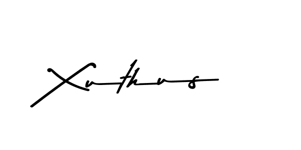 Also we have Xuthus name is the best signature style. Create professional handwritten signature collection using Asem Kandis PERSONAL USE autograph style. Xuthus signature style 9 images and pictures png