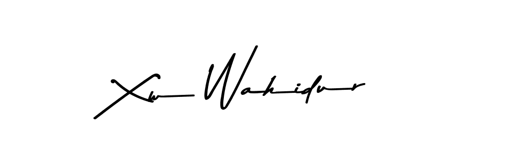 How to make Xw Wahidur signature? Asem Kandis PERSONAL USE is a professional autograph style. Create handwritten signature for Xw Wahidur name. Xw Wahidur signature style 9 images and pictures png