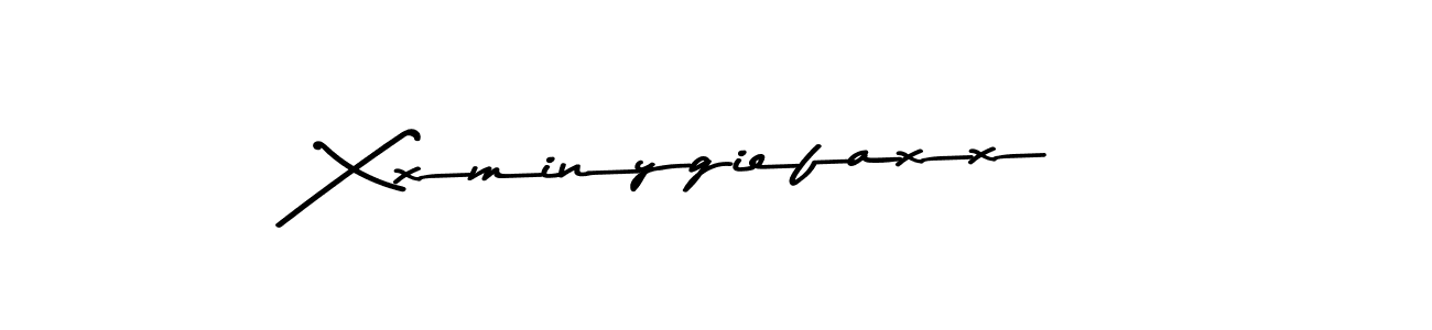 Design your own signature with our free online signature maker. With this signature software, you can create a handwritten (Asem Kandis PERSONAL USE) signature for name Xxminygiefaxx. Xxminygiefaxx signature style 9 images and pictures png