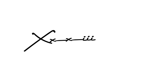 Design your own signature with our free online signature maker. With this signature software, you can create a handwritten (Asem Kandis PERSONAL USE) signature for name Xxxiii. Xxxiii signature style 9 images and pictures png