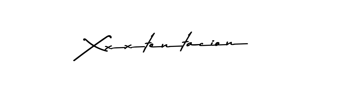Create a beautiful signature design for name Xxxtentacion. With this signature (Asem Kandis PERSONAL USE) fonts, you can make a handwritten signature for free. Xxxtentacion signature style 9 images and pictures png