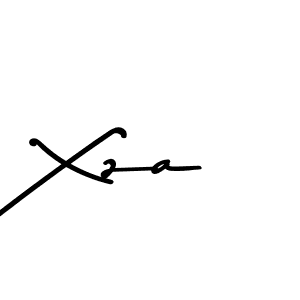Design your own signature with our free online signature maker. With this signature software, you can create a handwritten (Asem Kandis PERSONAL USE) signature for name Xza. Xza signature style 9 images and pictures png