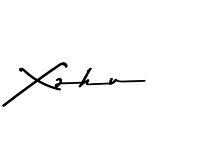 How to make Xzhu signature? Asem Kandis PERSONAL USE is a professional autograph style. Create handwritten signature for Xzhu name. Xzhu signature style 9 images and pictures png