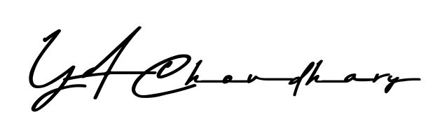Elevate your brand with a stunning Y A Choudhary eSignature. The Asem Kandis PERSONAL USE style provides a balanced, flowing aesthetic for everyday signing. Y A Choudhary signature style 9 images and pictures png