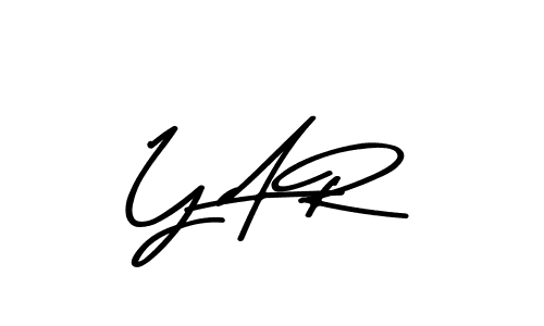 Similarly Asem Kandis PERSONAL USE is the best handwritten signature design. Signature creator online .You can use it as an online autograph creator for name Y A R. Y A R signature style 9 images and pictures png