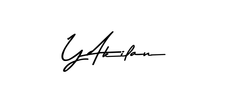 How to Draw Y Akilan signature style? Asem Kandis PERSONAL USE is a latest design signature styles for name Y Akilan. Y Akilan signature style 9 images and pictures png