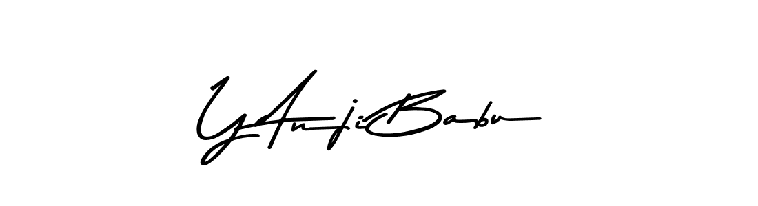 Similarly Asem Kandis PERSONAL USE is the best handwritten signature design. Signature creator online .You can use it as an online autograph creator for name Y Anji Babu. Y Anji Babu signature style 9 images and pictures png