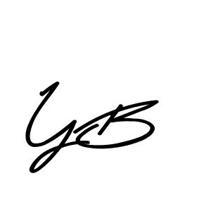 Also You can easily find your signature by using the search form. We will create Y B name handwritten signature images for you free of cost using Asem Kandis PERSONAL USE sign style. Y B signature style 9 images and pictures png