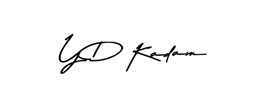 It looks lik you need a new signature style for name Y D Kadam. Design unique handwritten (Asem Kandis PERSONAL USE) signature with our free signature maker in just a few clicks. Y D Kadam signature style 9 images and pictures png