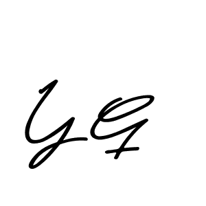 How to make Y G name signature. Use Asem Kandis PERSONAL USE style for creating short signs online. This is the latest handwritten sign. Y G signature style 9 images and pictures png