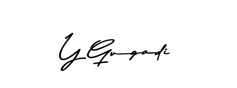 Similarly Asem Kandis PERSONAL USE is the best handwritten signature design. Signature creator online .You can use it as an online autograph creator for name Y Gugadi. Y Gugadi signature style 9 images and pictures png