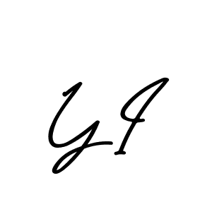 You should practise on your own different ways (Asem Kandis PERSONAL USE) to write your name (Y I) in signature. don't let someone else do it for you. Y I signature style 9 images and pictures png