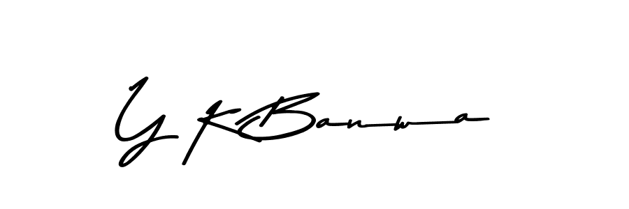 It looks lik you need a new signature style for name Y K Banwa. Design unique handwritten (Asem Kandis PERSONAL USE) signature with our free signature maker in just a few clicks. Y K Banwa signature style 9 images and pictures png