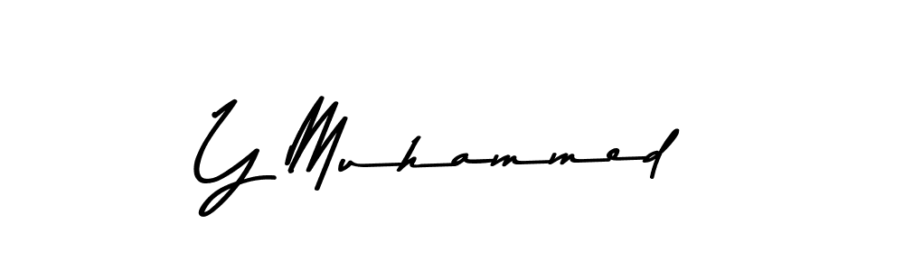 How to Draw Y Muhammed signature style? Asem Kandis PERSONAL USE is a latest design signature styles for name Y Muhammed. Y Muhammed signature style 9 images and pictures png