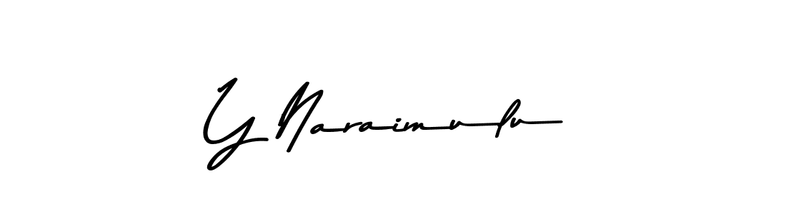 Also You can easily find your signature by using the search form. We will create Y Naraimulu name handwritten signature images for you free of cost using Asem Kandis PERSONAL USE sign style. Y Naraimulu signature style 9 images and pictures png