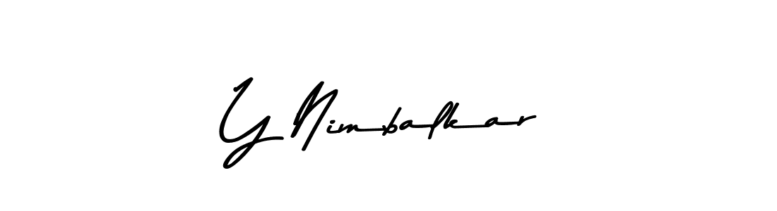 Make a beautiful signature design for name Y Nimbalkar. Use this online signature maker to create a handwritten signature for free. Y Nimbalkar signature style 9 images and pictures png