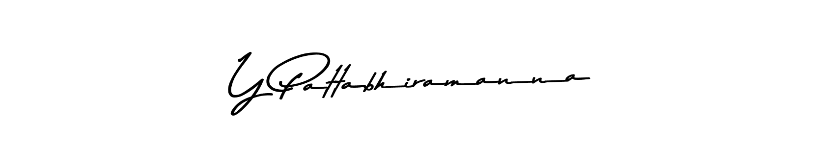 Design your own signature with our free online signature maker. With this signature software, you can create a handwritten (Asem Kandis PERSONAL USE) signature for name Y Pattabhiramanna. Y Pattabhiramanna signature style 9 images and pictures png